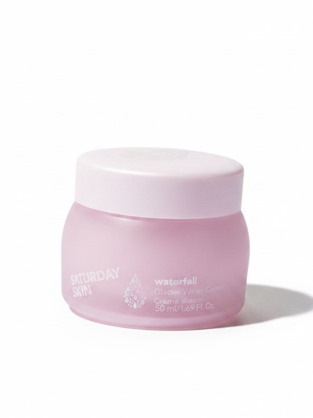 Saturday Skin Waterfall Glacier Water Cream — Soft Pink Hydration